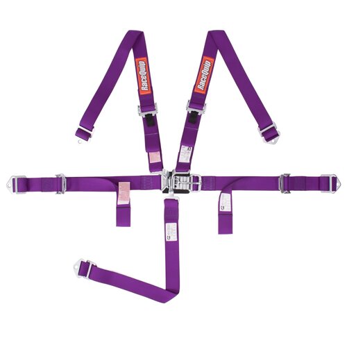 RaceQuip Belts Latch And Link, Jr L & L 5Pt Harness Purple