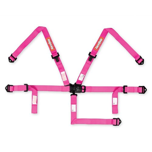 RaceQuip Belts Latch And Link, Jr L & L 5Pt Harness Pink