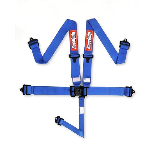 RaceQuip Belts Latch And Link, L & L 5Pt Seat Belt Blue