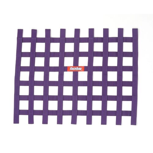 RaceQuip Window Nets Non Sfi Net, Ribbon Window Net Purple