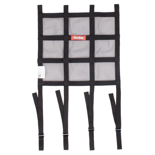 RaceQuip Window Nets Sfi Net, 18X24 Sfi Hybrid Net Adj Strap Mounts