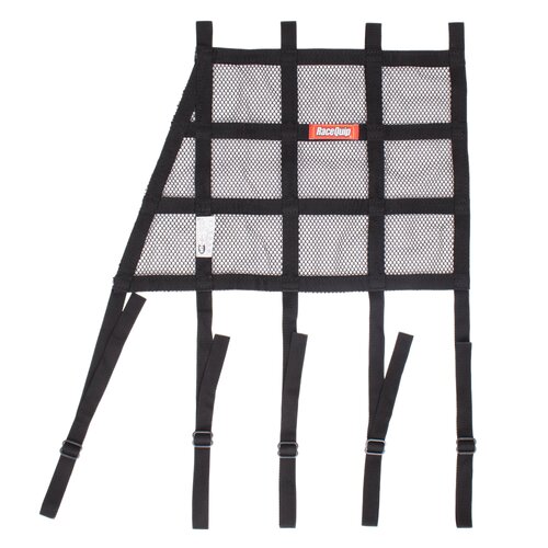 RaceQuip Window Nets Sfi Net, 18X18 Angle Frt Sfi Hybrid Net Adj Mts