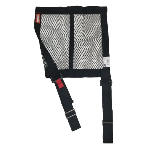 RaceQuip Window Nets Sfi Net, 18X18 Sfi Mesh Net W / Strap Mounts