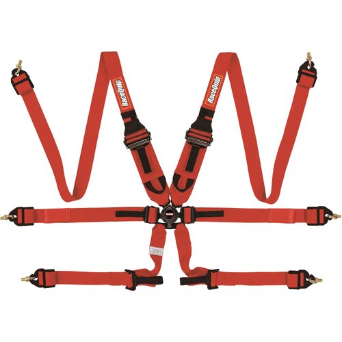 RaceQuip Belts Camlock, Fia Camlock 6Pt 2 In. Pull Dn Lap Fhr Re