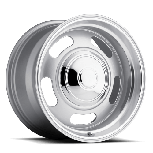 REV Wheels 107 Classic Series, Rally, Wheel, Silver