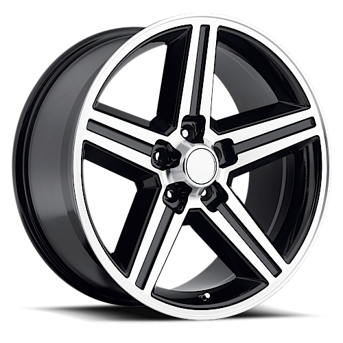 REV Wheels 652 Series Wheel, Polished & Black
