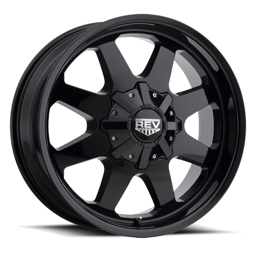 REV Wheels 823 Series Wheel, Gloss Black