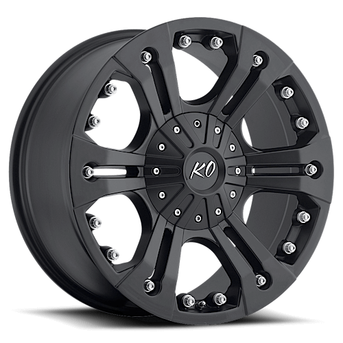 REV Wheels Wheel, 835 Series Series, Cast Aluminium, 20 in. Dia., 9 in. Width, Matte Black, 8x6.692 in. Bolt Pattern, Each