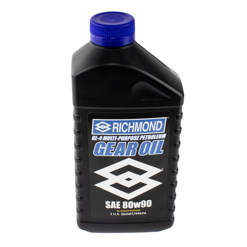 Richmond Gear Oil, Lube-Transmission-80-90W Gl-4, Each