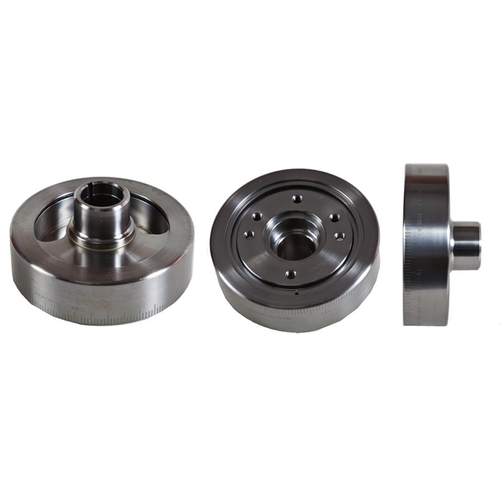 Romac, Harmonic Balancer, Sports Series Steel SB Ford 289.302 Windsor External Balance 50 Oz, 3&4 Bolt Pattern, Each