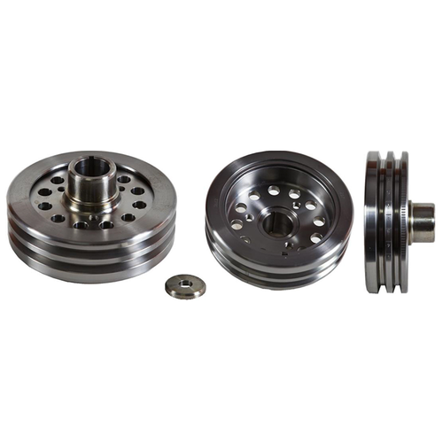 Romac, Harmonic Balancer, Sports/Series Steel, Ford 6 Cyl Up to XE Falcon, Wide Version ,Each