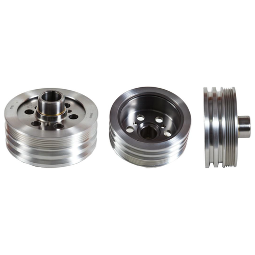 Romac, Harmonic Balancer, Sports Series Steel Ford 6 cyl Falcon EA,Twin V Belt ,5 Groove Serpentine, Each