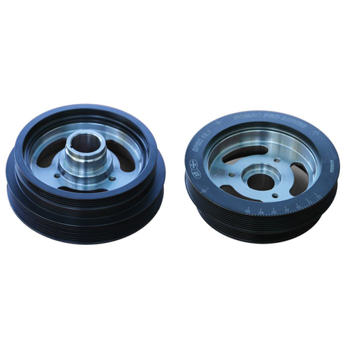 Romac, Harmonic Balancer, 5% Overdriven, Pro Series Steel/Alloy, Chev Holden ,VE Commodore L97, L98,6.0, 6.2Lt,  8 Rib, Each