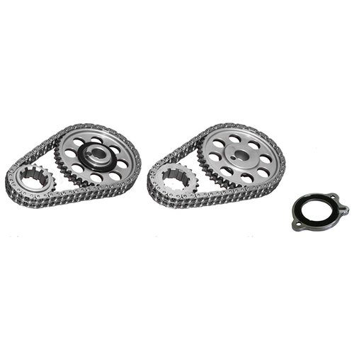 Rollmaster, Timing Chain Set, SB Ford Windsor, 289 302 351W, Torrington Bearing, Nitrided With Trust Plate Kit