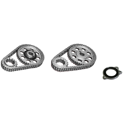 Rollmaster, Timing Chain Set, SB Ford Windsor, 289 302, 5.0lt EFI, Dart Block, Dual Torrington Bearing,Thrust Plate, Nitrided Gears,  Kit