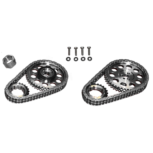 Rollmaster, Timing Chain Set, Chevrolet Holden Commodore LS1 ,LS6 Gen lll Double Row, with Torrington Bearing Kit