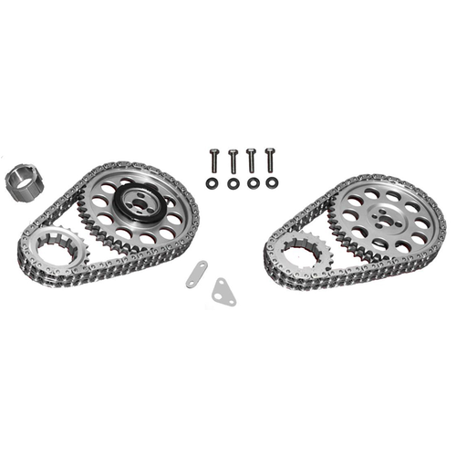 Rollmaster, Timing Chain Set, Chevrolet Holden Commodore LS1 ,LS6 Gen lll Double Row, with Torrington Bearing Nitrided,Kit