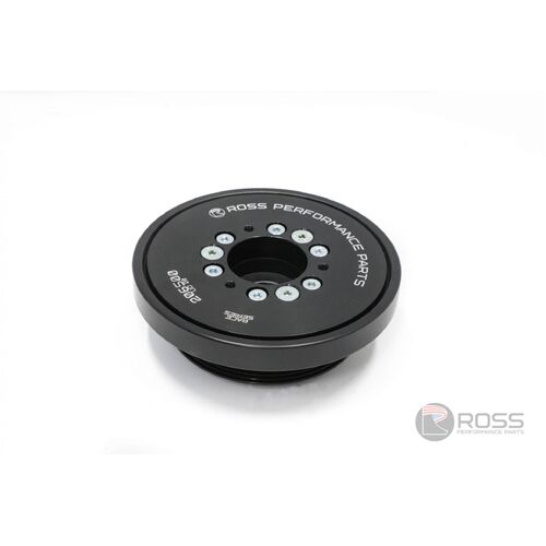 Ross Performance Harmonic Damper, Ford 4.0L Barra, Race, 20% Underdriven (133mm pulley Dia.), Each