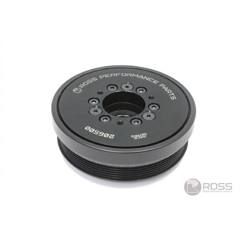 Ross Performance Harmonic Damper, Ford 4.0L Barra, Race, Std. (167mm pulley Dia.), Each