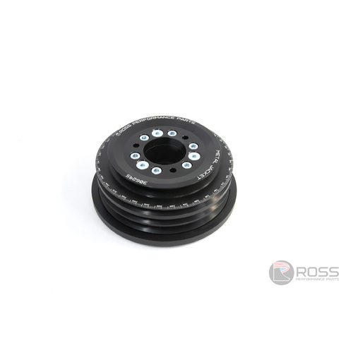Ross Performance Harmonic Damper, Std. V-Belts (OEM replacement),Each