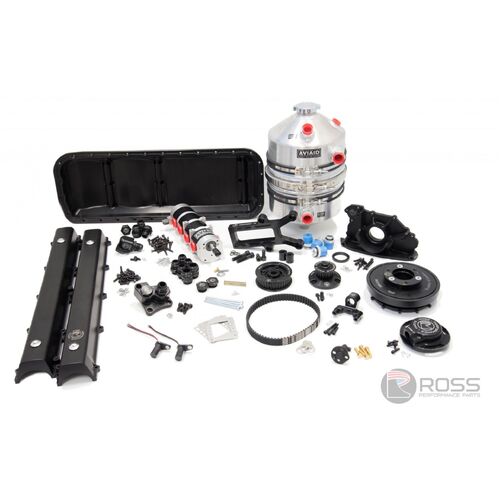 Ross Performance  RWD Dry Sump Oil System with Trigger, Nissan RB25 R33, Cherry Sensor, Kit