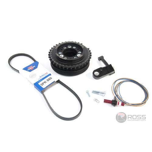 Ross Performance  Crank Trigger, Nissan SR20 S13 RWD, Metal Jacket, 36T, Cherry Sensor, Kit