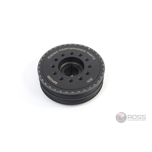 Ross Performance  Harmonic Damper, Toyota 3S-GE / 3S-GTE, 5th GEN (Black Top Beams), Metal Jacket, Each