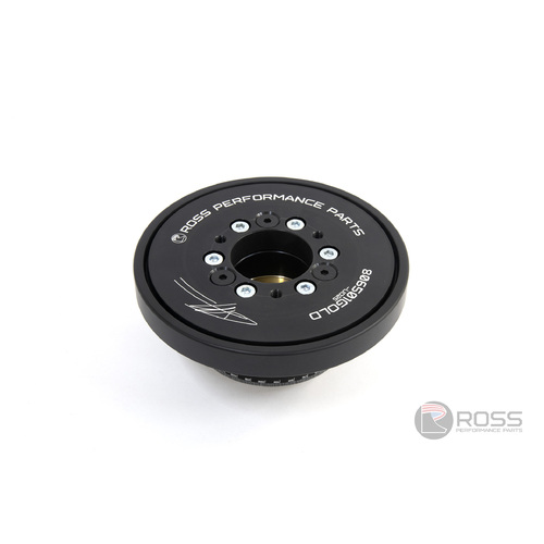 Ross Performance Harmonic Damper, Toyota 1JZ / 2JZ, Aasbo Signature Gold, 25% Underdriven (106mm pulley Dia.), Each