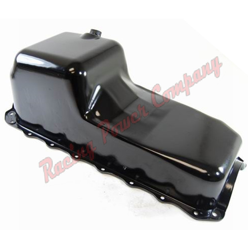 RPC OIL PAN SB For Ford 1983-93 5.0L DOUBLE SUMP-CHROME