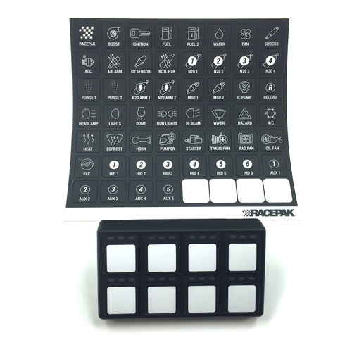 Racepak SMARTWIRE SWITCH KEYPAD 2X4