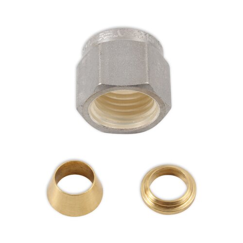 Racepak Accessories, Weldment Nut & Ferrule 1/4