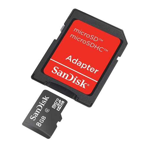 Racepak Memory Card, Microsd, 8Gb, Each