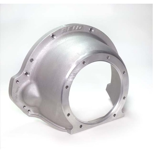 REID Bellhousing, For BB Chrysler, Plymouth, to Reid Superglide Case, SFI 30.1 Certified, Aluminum, Each