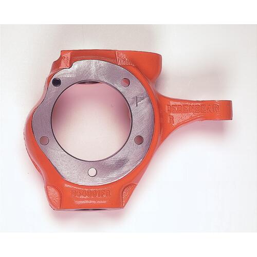 REID Steering Knuckle, Heavy-Duty, Ductile Iron, Orange Powdercoated, Dana 44, Passenger Side Front, 4WD, Each