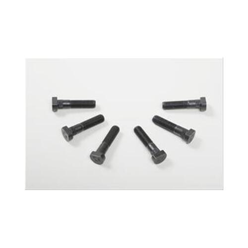 REID Steering Arm Fasteners, 3/8 in.-24 Studs, Chromoly, Black Oxide, Dana 44, GM 10-Bolt, Set of 6