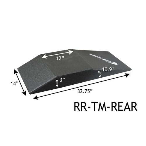 RACERAMPS Ramps Trailer-Mates Rear Composite Foam Black 3.00 in. Height 3000 lbs. Capacity Pair
