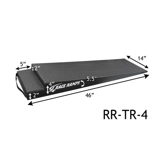 RACERAMPS Trailer Ramps Composite Foam 3000 lb. Capacity 46 in. Length 14 in. Width 4 in.