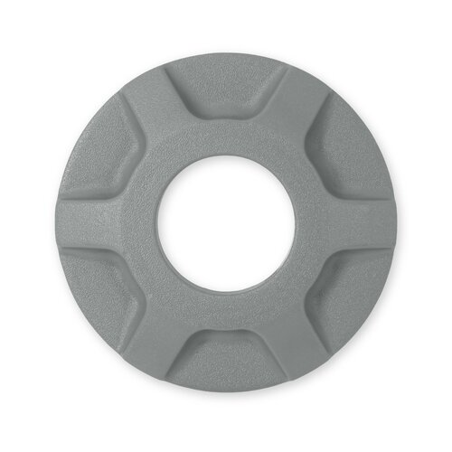 Rocket Racing Wheels Caps/Knockoffs, Rckt Fire N Solid Gry Pntd Lug Cover