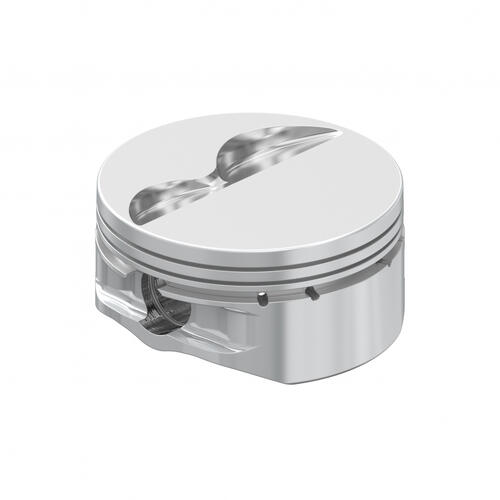 RaceTec Pistons, RaceTec, SBC All Pro 13deg /Brodix GB2000, Flat Top, 0.015 Oversize, 4.140 Bore,