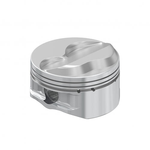 RaceTec Pistons, RaceTec, SBC Brodix-12 15deg , Dome, 0.015 Oversize, 4.140 Bore, 3.800 Stroke,