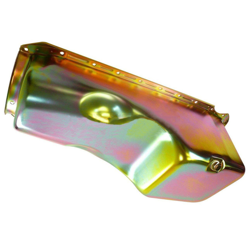 RTS Oil Pan Sump Steel, Zinc Finish, Replacement, For Holden V8, HQ -On, Torana ,253, 308, Each