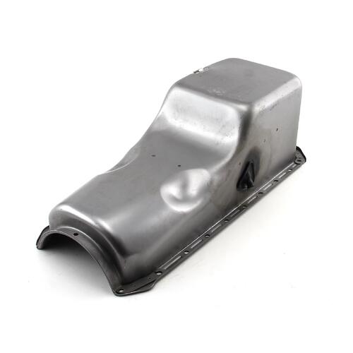 RTS Oil Pan Sump, Steel, Raw Finish, Standard, BB For Chevrolet