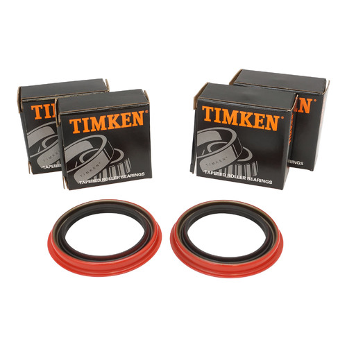 RTS Wheel Bearing Kit, Timken Front Ford XP to XY, ZA to ZD, Pair of Hub Seals Included, Kit