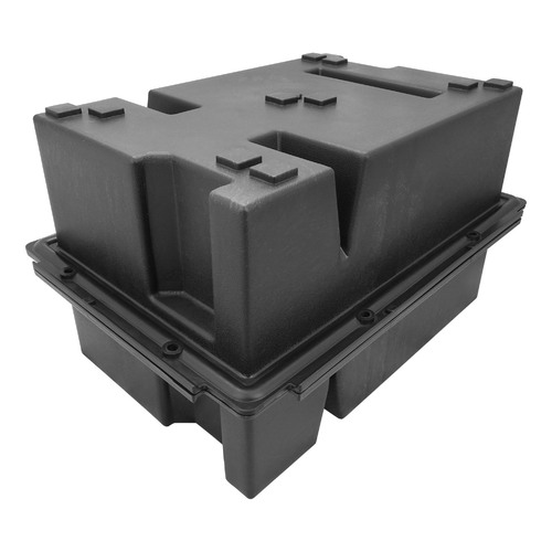 RTS Differential Storage Case, ford 9" Third Member Storage Case, Black Plastic, Kit