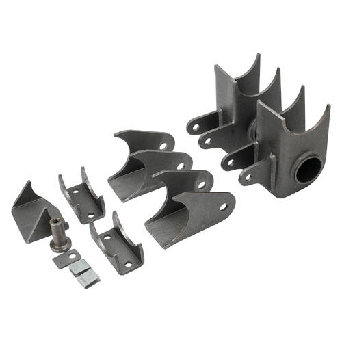 RTS Rear Axle Diff Housing Weld-on Bracket Kit, Ford 9'', Holden Commodore VH, Fabricated Kit