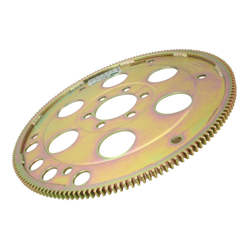 RTS Transmission Flexplate, SFI 29.1 Xtreme Duty Gold Zinc Pontiac V8, 347 To 455, 166 Tooth External Balance Each