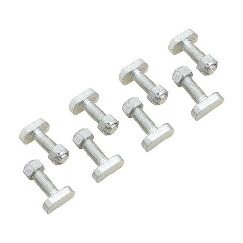 RTS OE, Short T Bolt 3/8in. UNF With Cone Nut, Suits Ford 8 Inch, 9 Inch, Set of 8