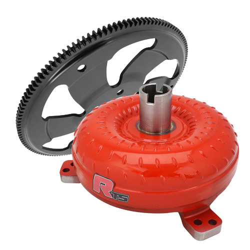 RTS Bandit Billet Plus 10'' High Stall Torque Converter & Billet Flexplate Kit,TH350 & TH400, 3600-4000, 850HP, GM Chev