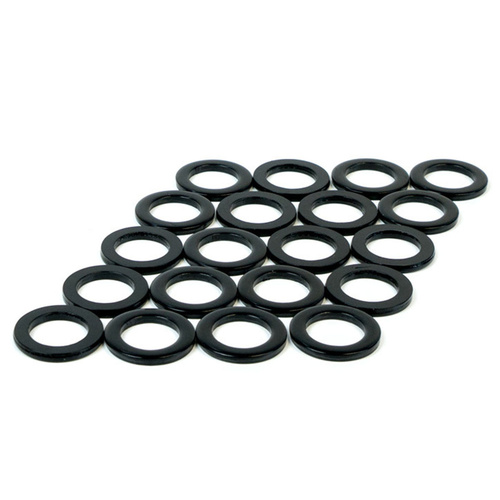 SAAS Mag Wheel Nut Washers Black, Each