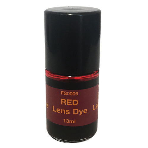 SAAS Lens Dye Red 13Ml Brush Cap